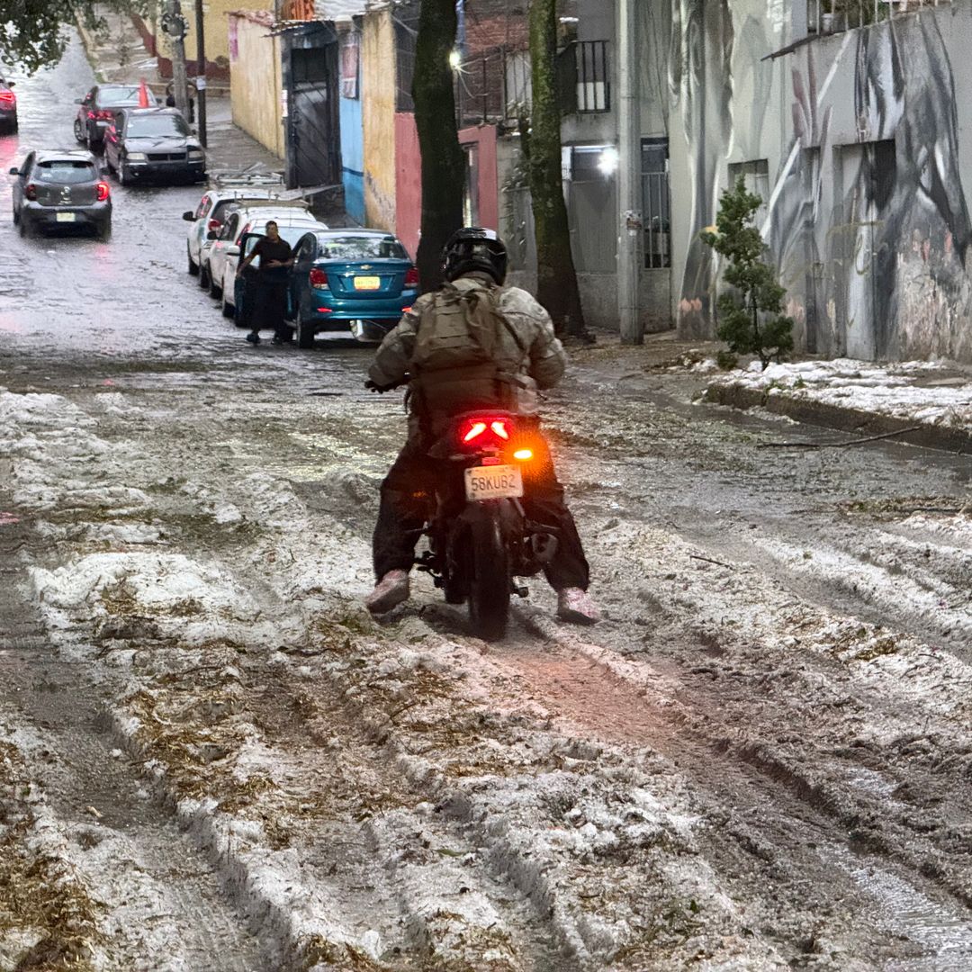 Probabilidad de Lluvia CDMX Hoy: Activan Alerta en 6 Alcaldías por Caída de Granizo